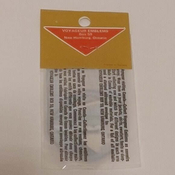 VINTAGE Sault Ste. Marie Canada Patch Sew On Emblem Crest BNIP - Picture 2 of 2